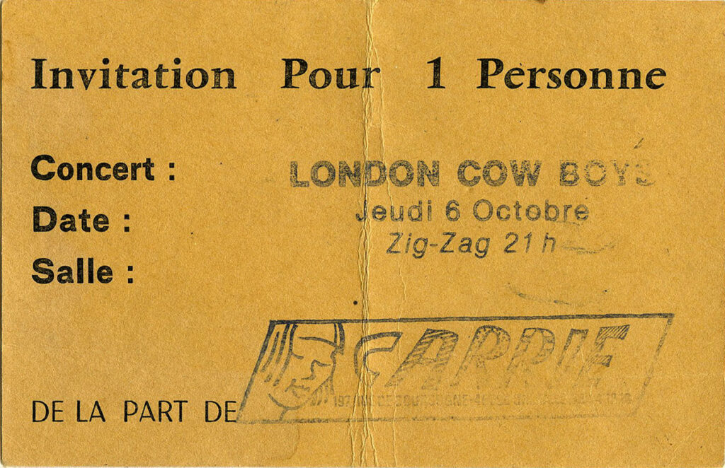 1983.10.06-London-Cowboys-Ticket01-Bruno-Cavedo-1024x662 MiniTrip, London Cowboys (06/10/83)