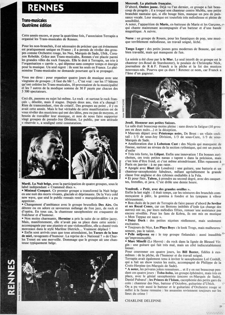 1983.01-Vinyl-9-Bruno-BoussardPR21-731x1024 "Trans-musicales" (12 au 15/12/83)