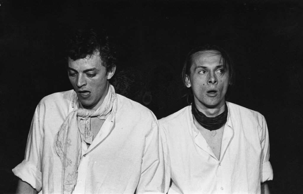 1983.12.16-Photo01-Gisele-Interlude-1024x658 Gilles Dumesnil & Michel Valentin "Théâtre à Moteur" (16/12/83)