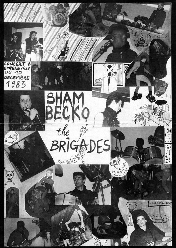 Presse-LeDemoniaque-n01-1984-12et13-728x1024 The Brigades, Sham Becko (10/12/83)