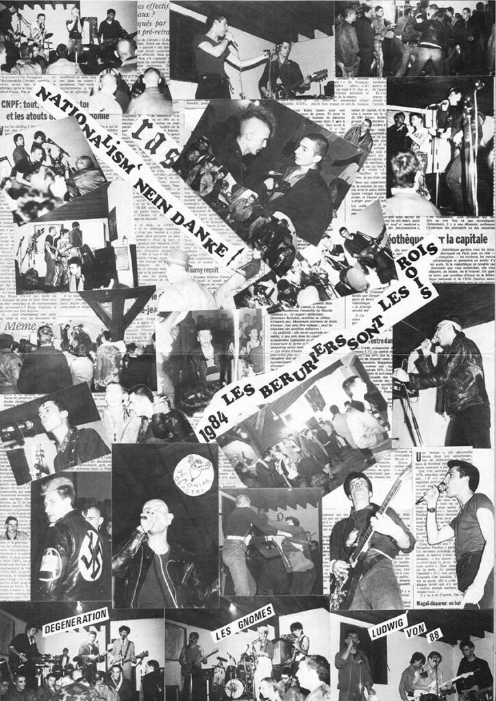Presse-LeDemoniaque-n02-Mars1984-12et13-724x1024 "Soirée Bérurière" Ludwig Von 88,  Bérurier Noir (28/01/84)