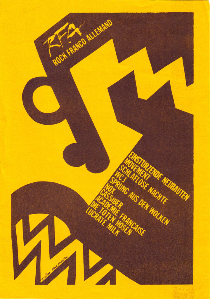 Lucrate-milk-1984.02.18-Fly-recto-719x1024 "Rock franco allemand" Einstürzende Neubauten, Movement (14/02/84)