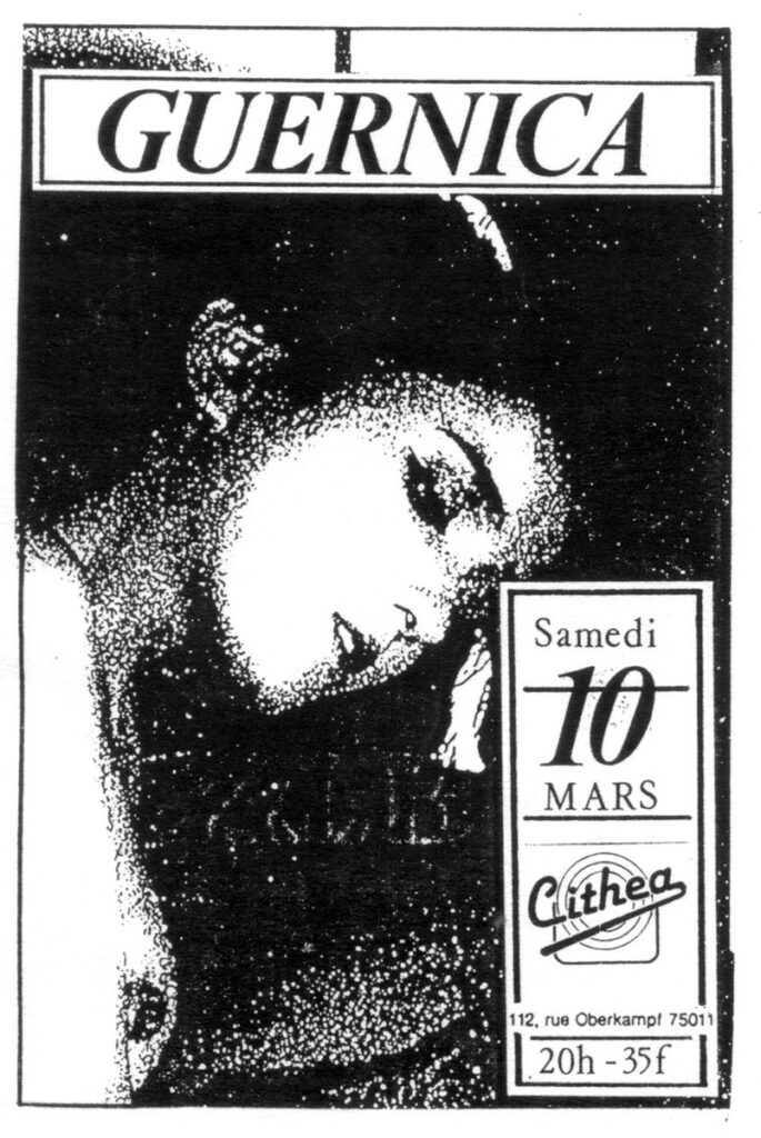 1984.03.10-Flyer01-Max-Well-685x1024 Guernica (10/03/84)