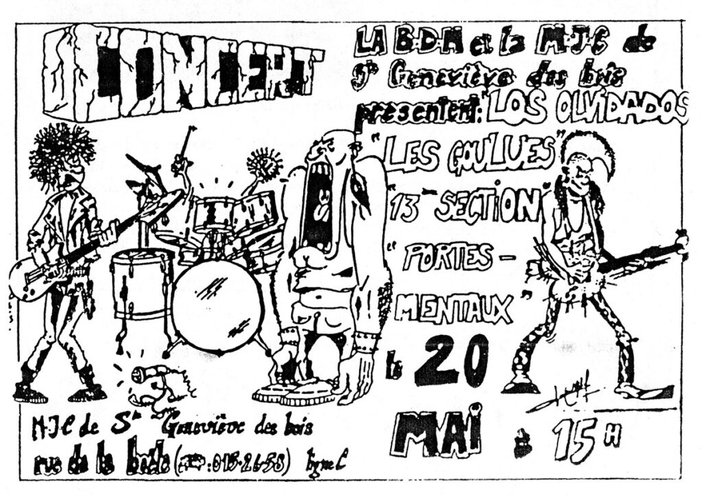1984.05.22-EuthanasieFL01-1024x726 Ultraviolet, Goulues, Olvidados, 13ème Section (20/05/84)