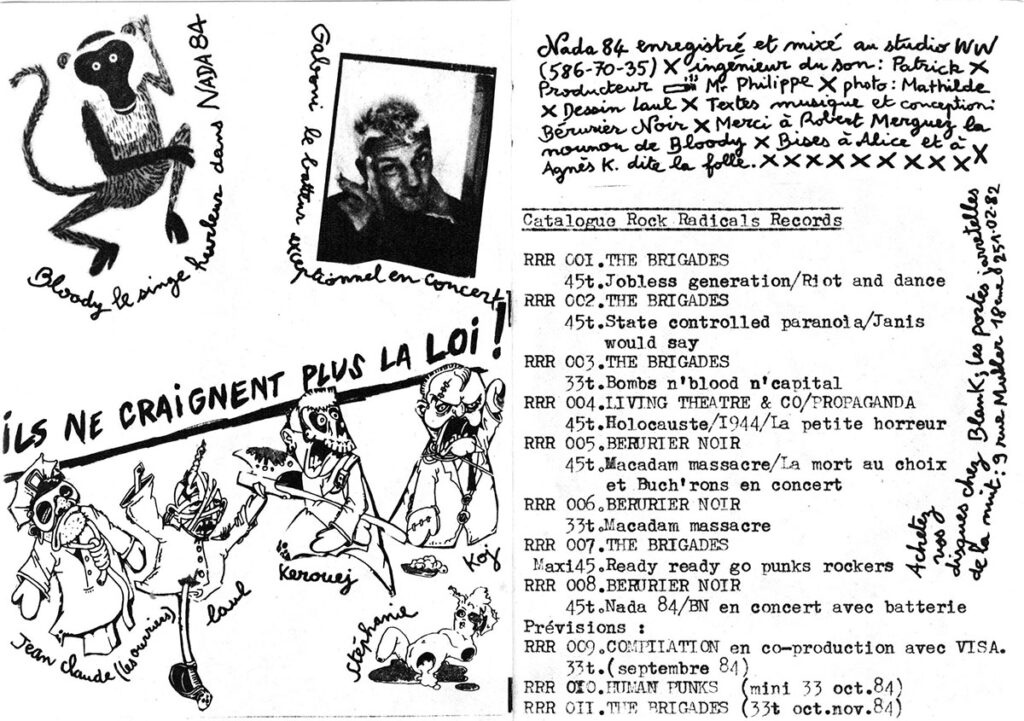 1984-Berurier-Noir-Nada-EP-EuthanasieDI08-1024x721 Bérurier Noir "Nada 84"