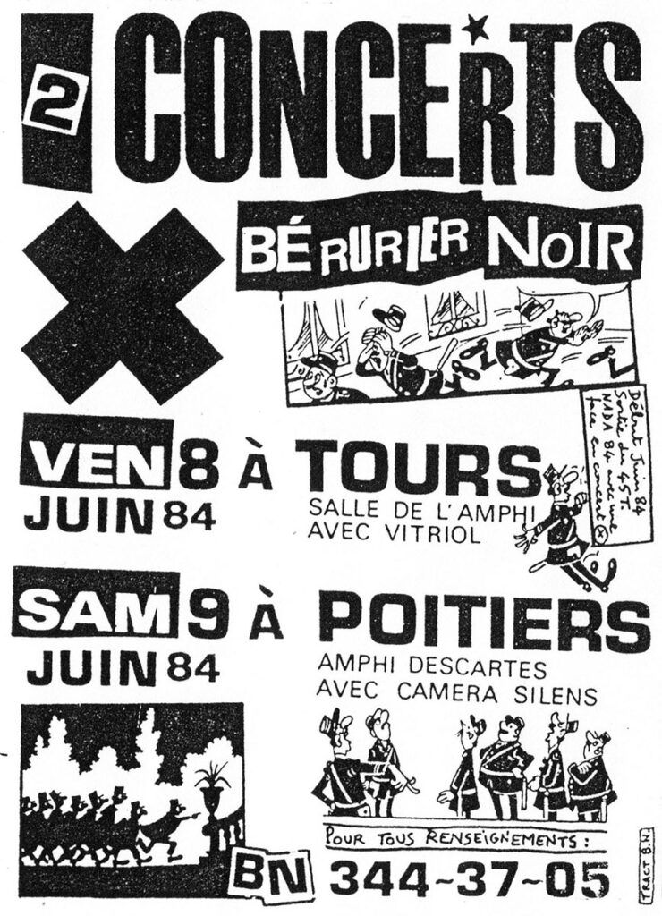 1984.06.09-Berurier-NoirFL-740x1024 Vitriol, Bérurier Noir (08/06/84)