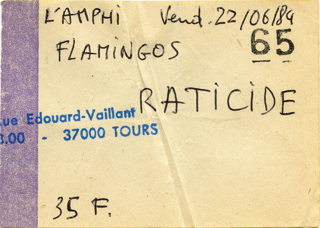 1984.06.22-Jean-VigourouxTI000930-1024x732 Flamingos, Raticide (22/06/84)