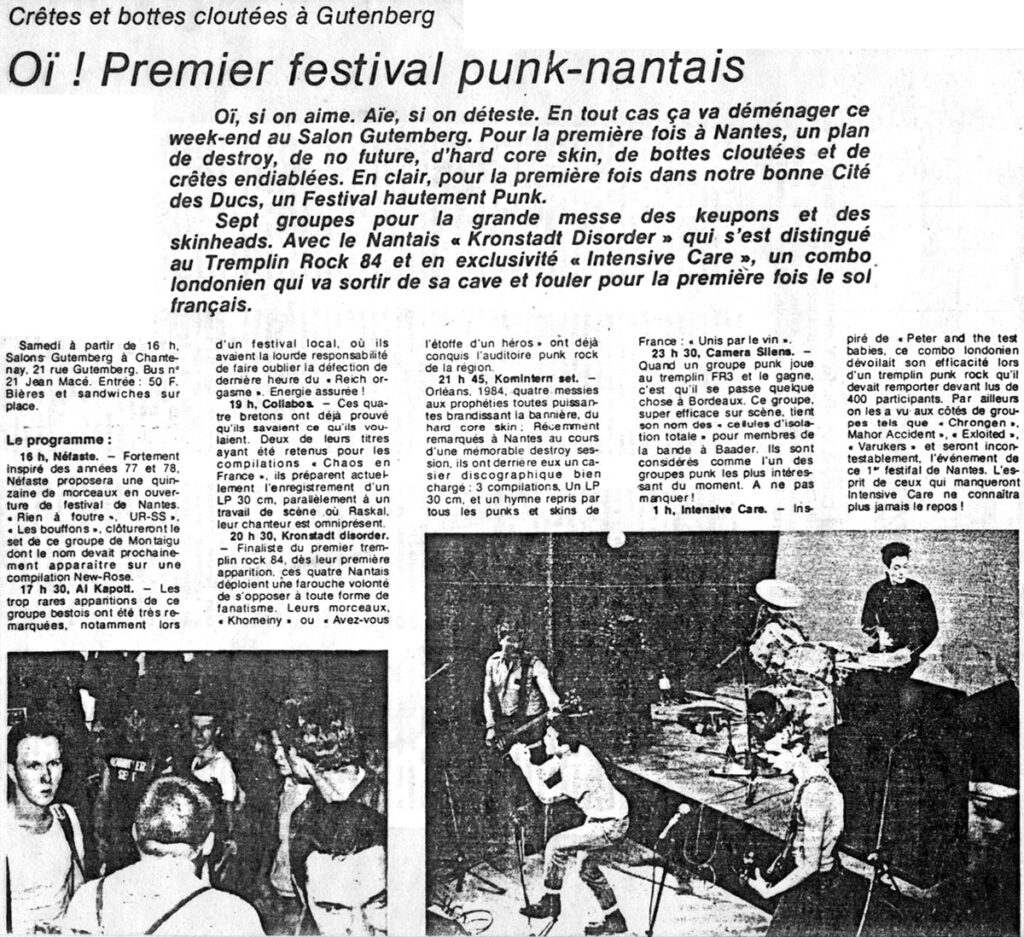 1984.08.18-Presse-ocean-1984.08.17-1024x937 "Oi !" (18/08/84)