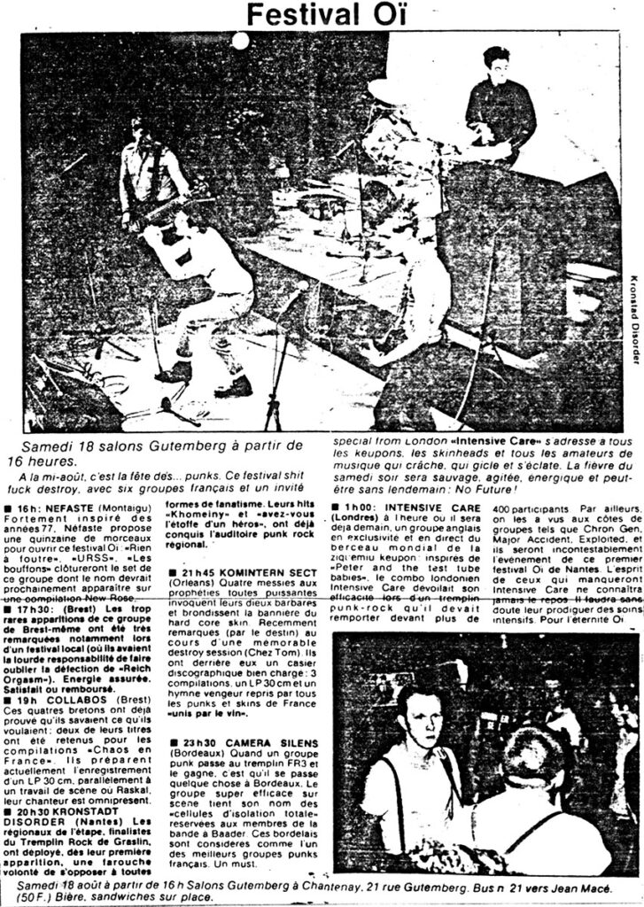 1984.08.18-tribune-16aout84-727x1024 "Oi !" (18/08/84)