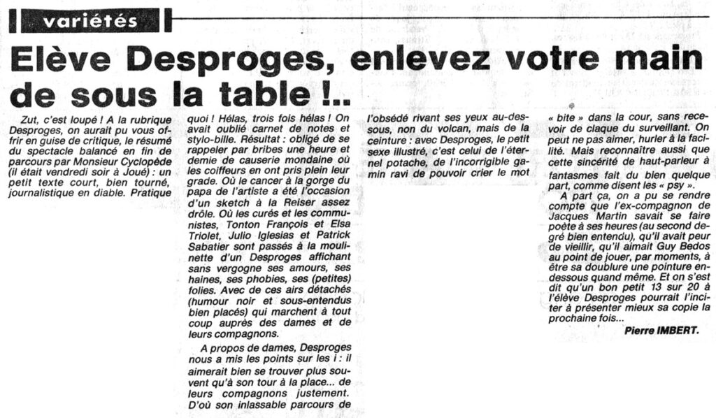 1984.10.15-NRCO.4ADPRE000776-1024x598 Pierre Desproges (12/10/84)