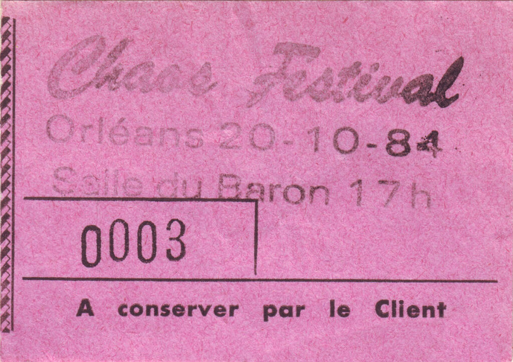 1984.10.20-Chaos-festival-Ticket-Sandrine-1024x723 "Chaos festival" (20/10/84)