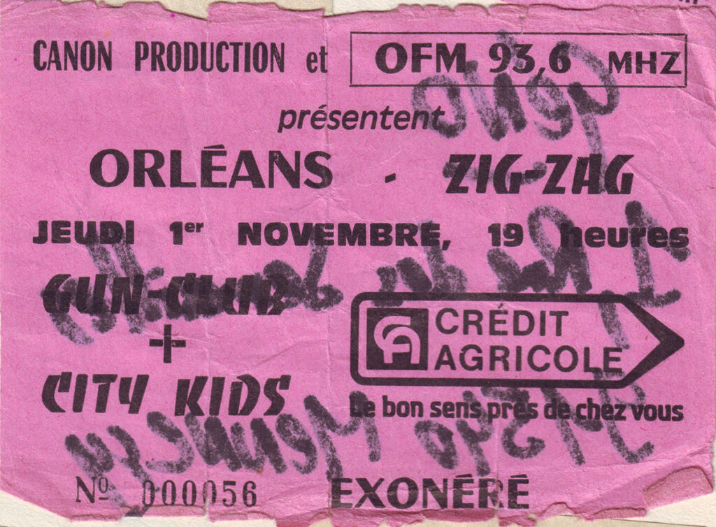 1983.11.01-Gun-club-Ticket01-Sandrine-1024x754 City Kids, Gun Club (01/11/84)