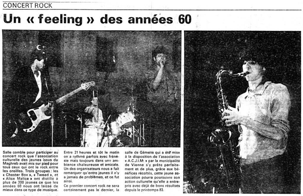 1984.11.05-Progres-TweedPRE-1024x663 Chester Box, Tweed, Alice Malice (03/11/84)