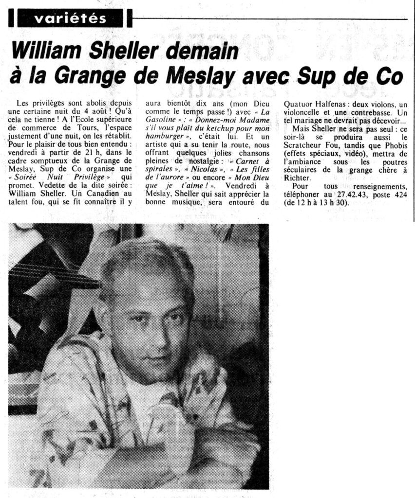 1984.11.08-NRCO.4ADPRE000812-852x1024 William Sheller, Scratcheur Fou (09/11/84)