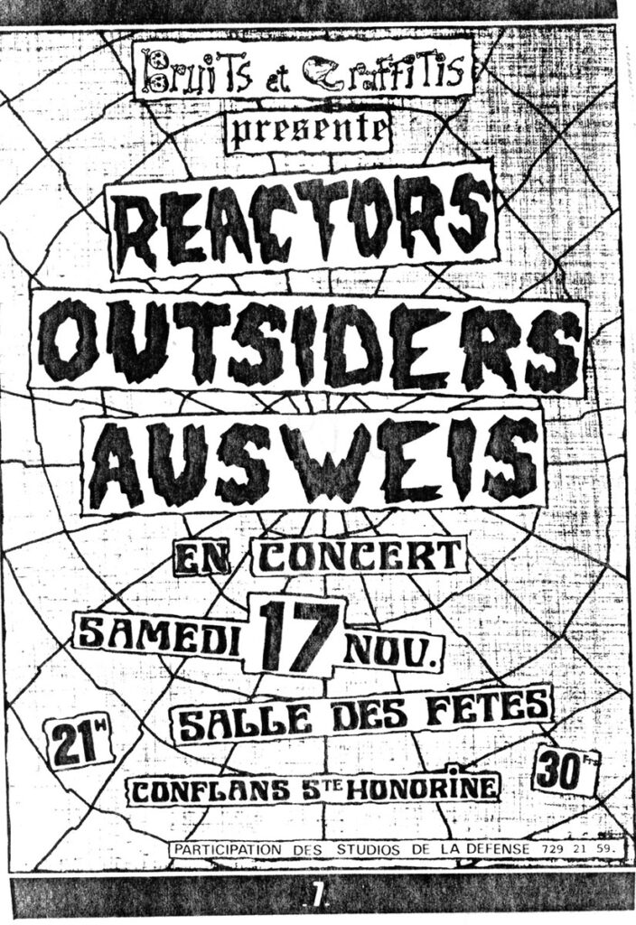 1984.11.17-Max-WellFL02-704x1024 "La nuit du fanzine" Réactors, Outsiders, Ausweis (17/11/84)