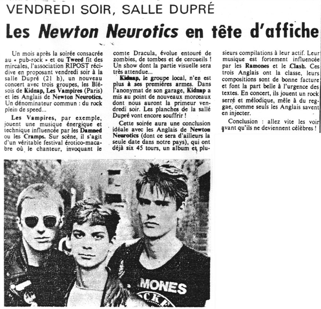 Presse-Live-1984.11.02-04-1024x986 Les Vampires, Kidnap, Newtown Neurotics (02/11/84)