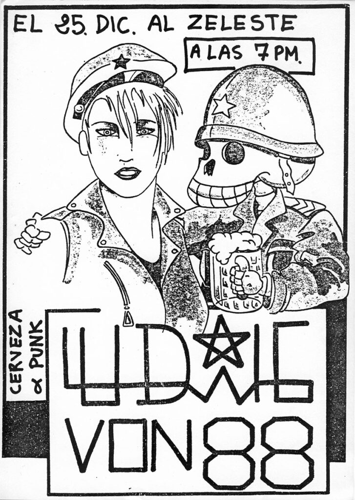 1984.02.25-Ludwig-von-88-Laurent-ManetFL01-727x1024 "Rendez-vous rock Barcelona-Paris" (25/12/84)