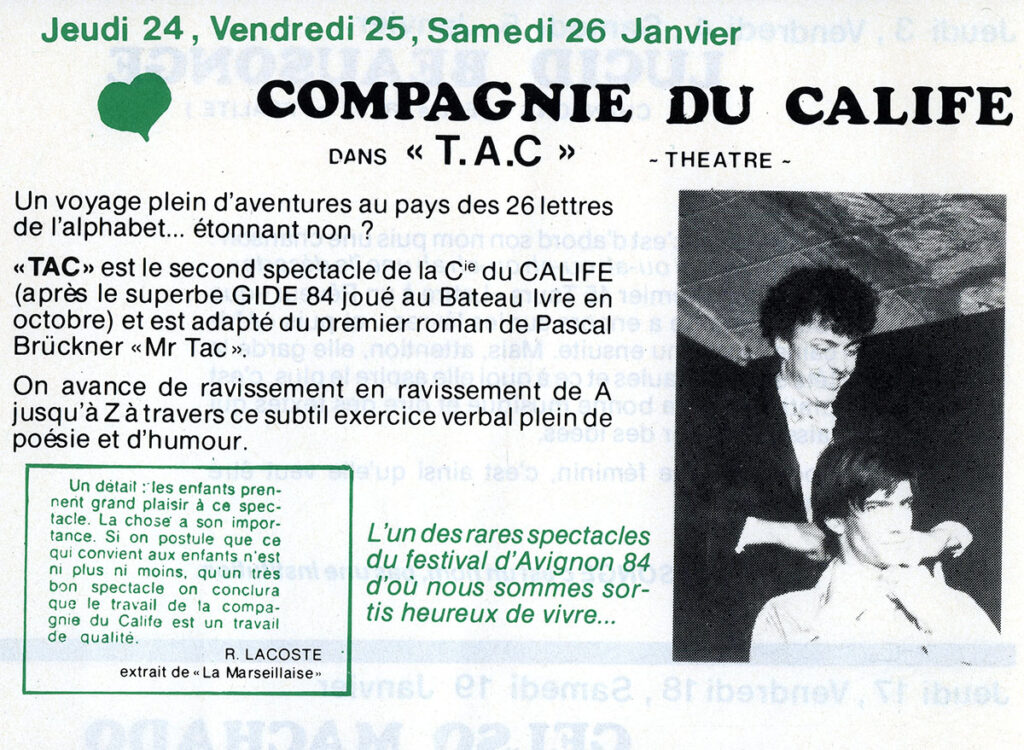 1985.01-Prog-Bateau-Ivre-51-Z-104b-1-1024x750 Compagnie du Calife "T.A.C." (24 au 26/01/85)