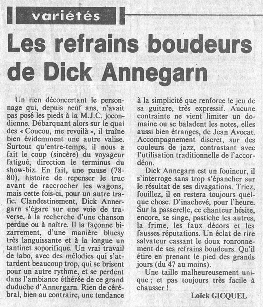1985.01.29-NRCO.5ADPREa-878x1024 Dick Annegarn, Jean Avocat (25/01/85)