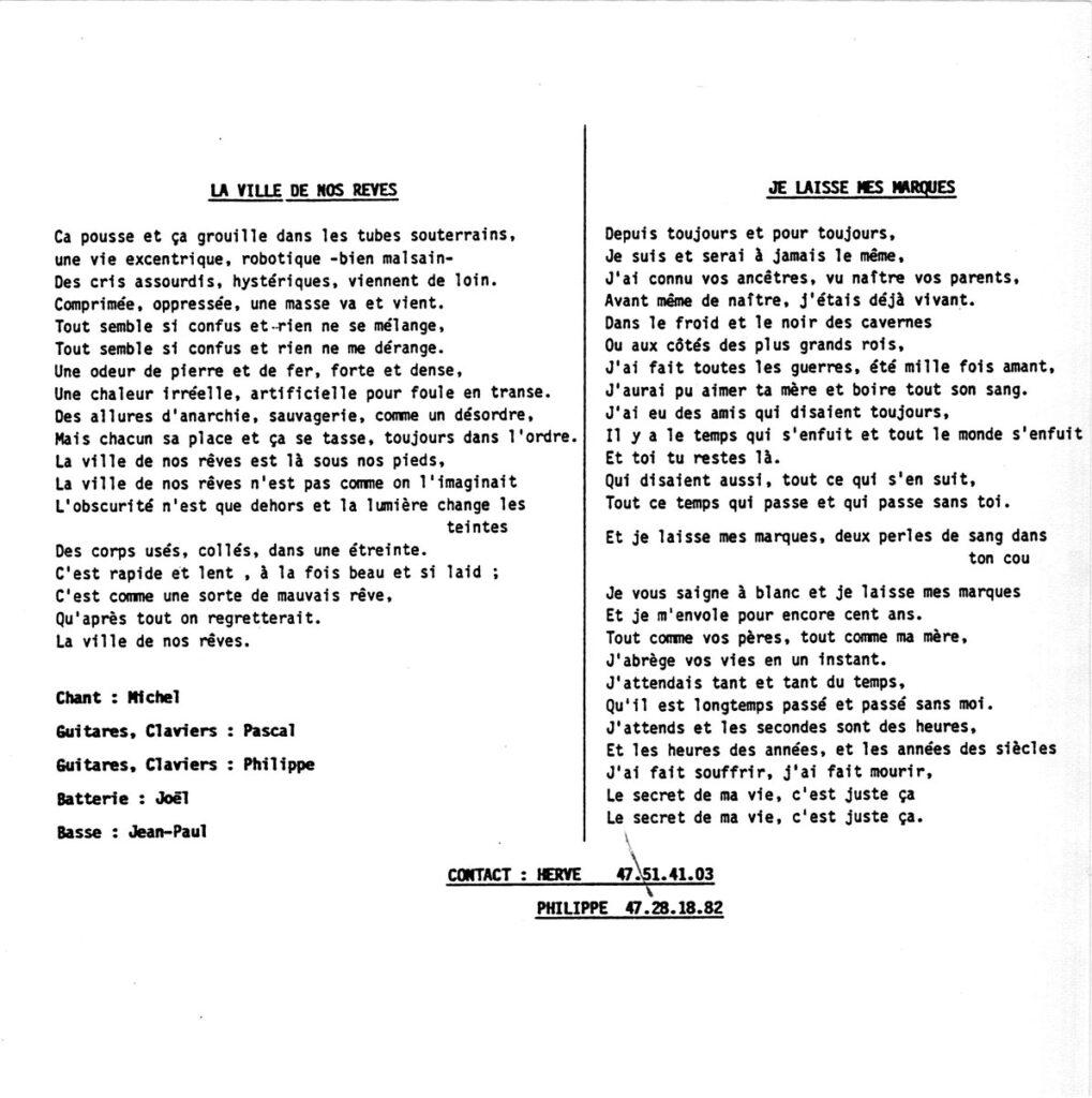 Kekko-Bravo-EP-Je-laisse-E-1019x1024 Kekko Bravo "Je laisse mes marques"
