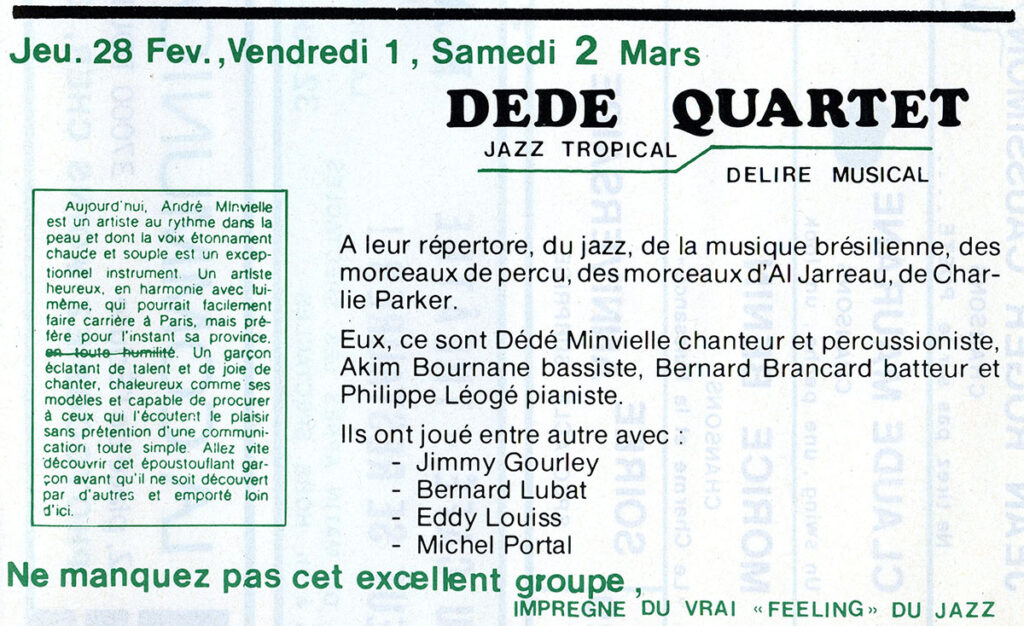 1985.01-Prog-Bateau-Ivre-51-Z-108b-1024x626 Dédé Quartet (28/02 au 02/03/85)