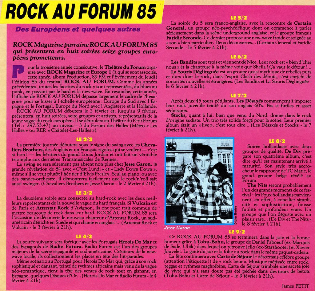 1985.02-Rock-Magazine-MinoPRE10a-1024x945 "Rock au Forum" Radio Futura, Herois Do Mar (04/02/85)