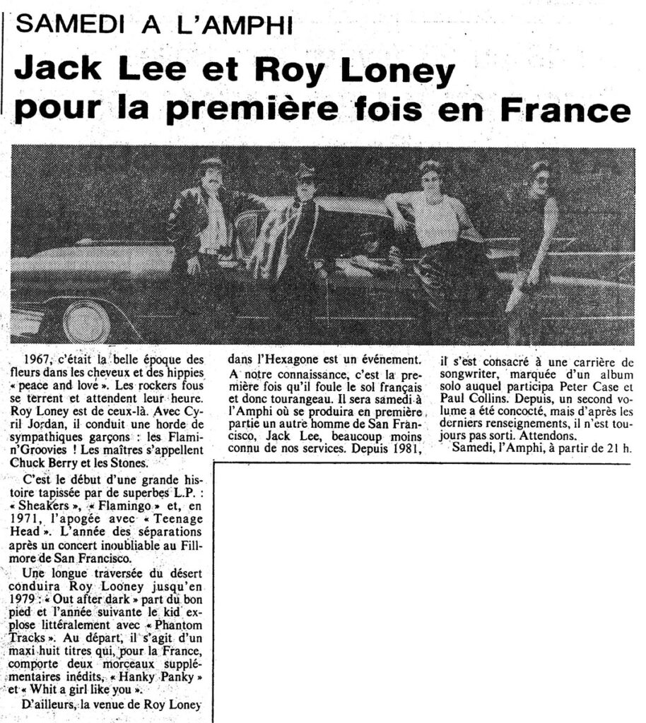 1985.02.14-NRCO.4-AmphiADPRE-Copie-914x1024 Roy Loney (US) et Jack Lee (16/02/85)