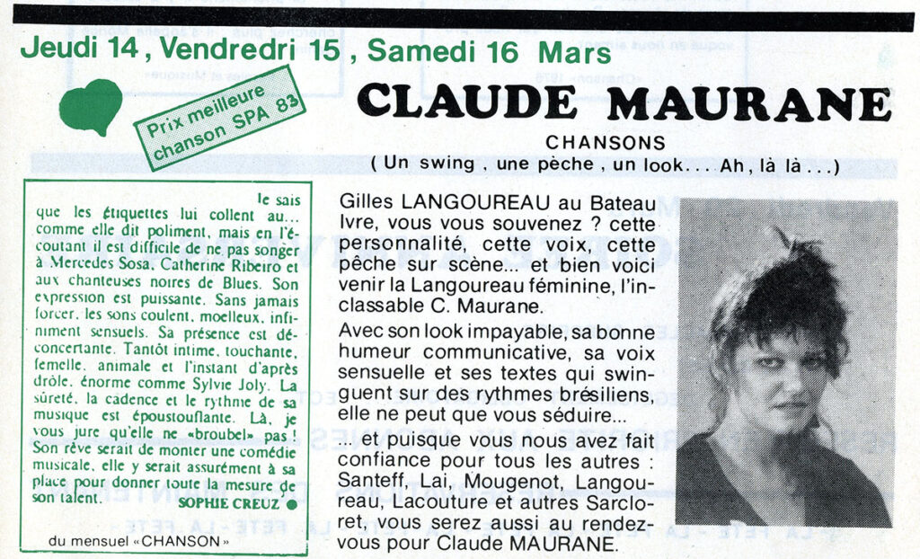 1985.01-Prog-Bateau-Ivre-51-Z-109b-1024x622 Claude Maurane (14 et 16/03/85)
