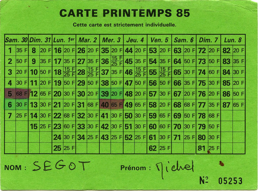 1985.03.30Bergerac042v-1024x758 "Printemps de Bourges" (30/03 au 08/04/85)