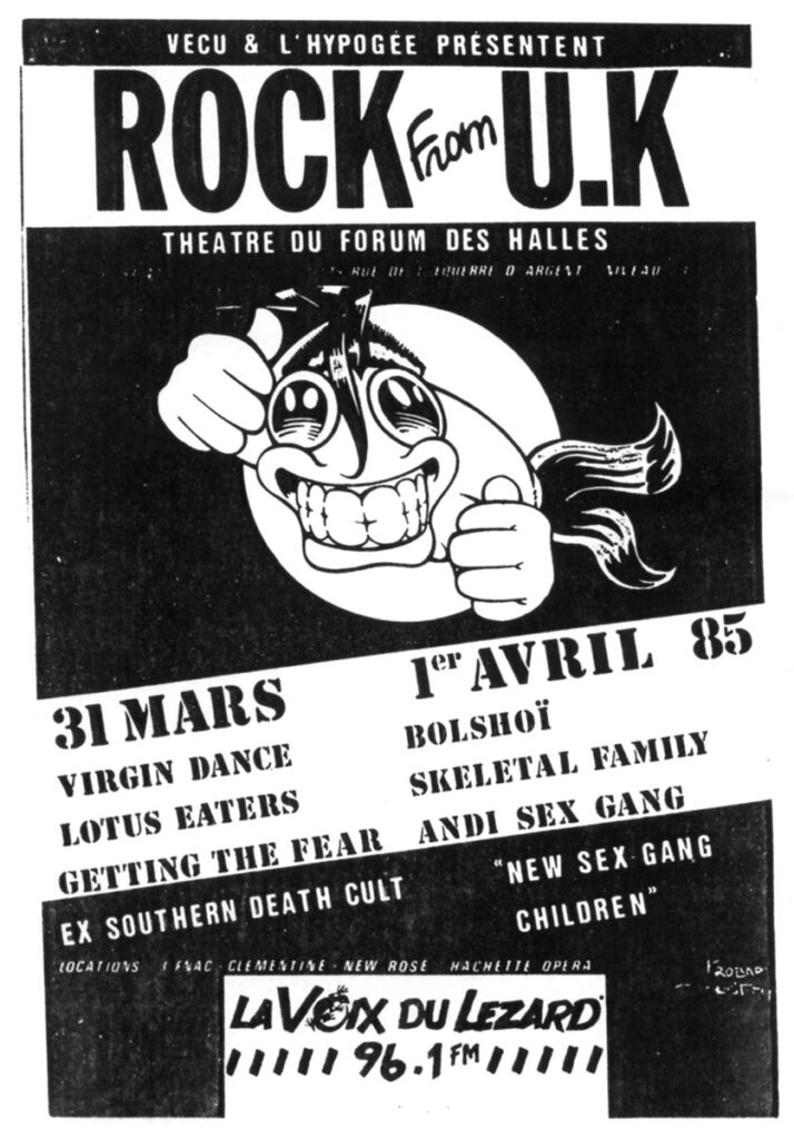 1985.03.31-Flyer01-Max-Well-714x1024 "Rock from U.K." (01/04/85)