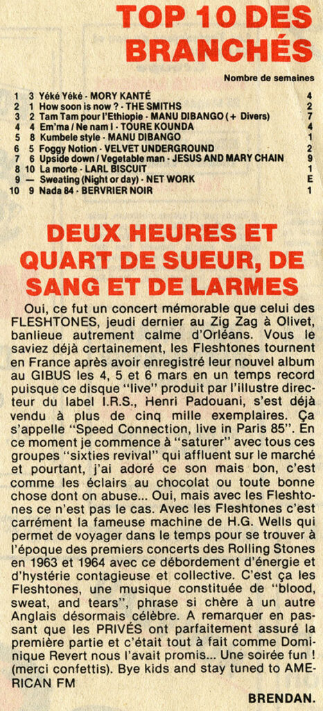 1985.04.02-ExpressionsBrendan042-466x1024 Les Privés, Fleshtones (28/03/85)
