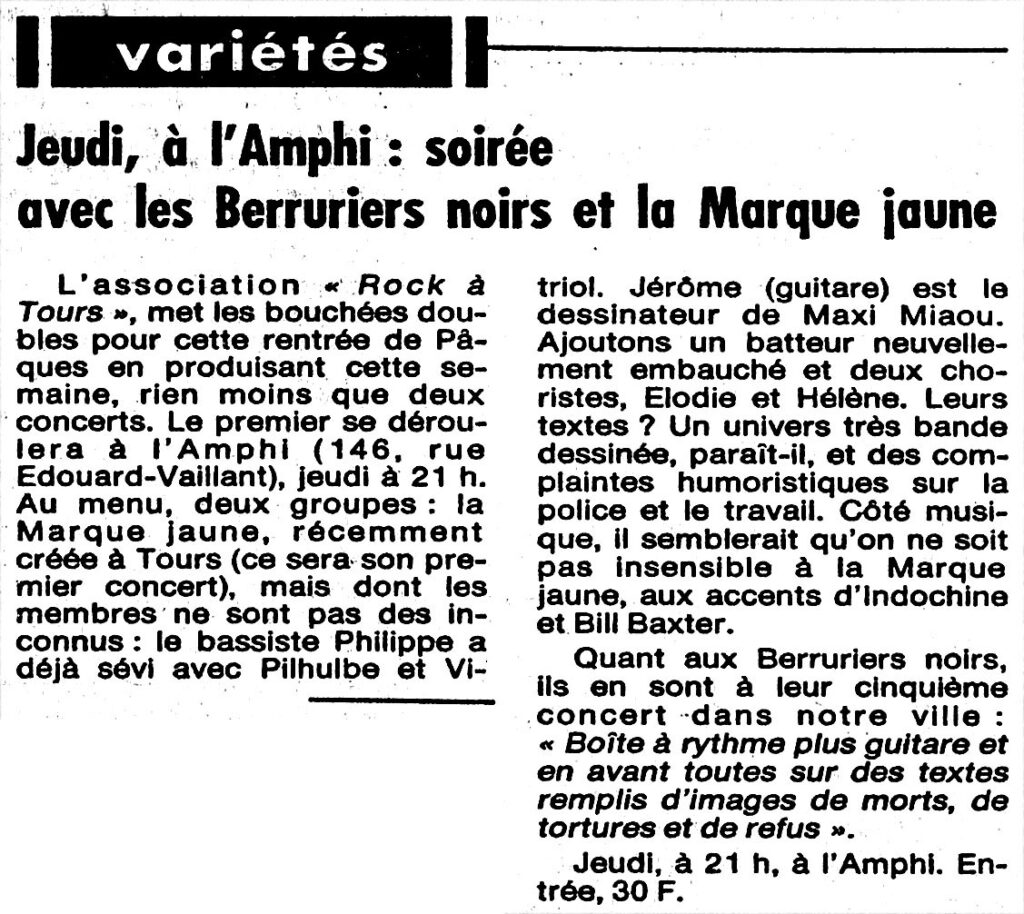 1985.04.17-NRCO.5-Berurier-NoirAD-Copie-1024x914 La Marque Jaune, Bérurier Noir (18/04/85)