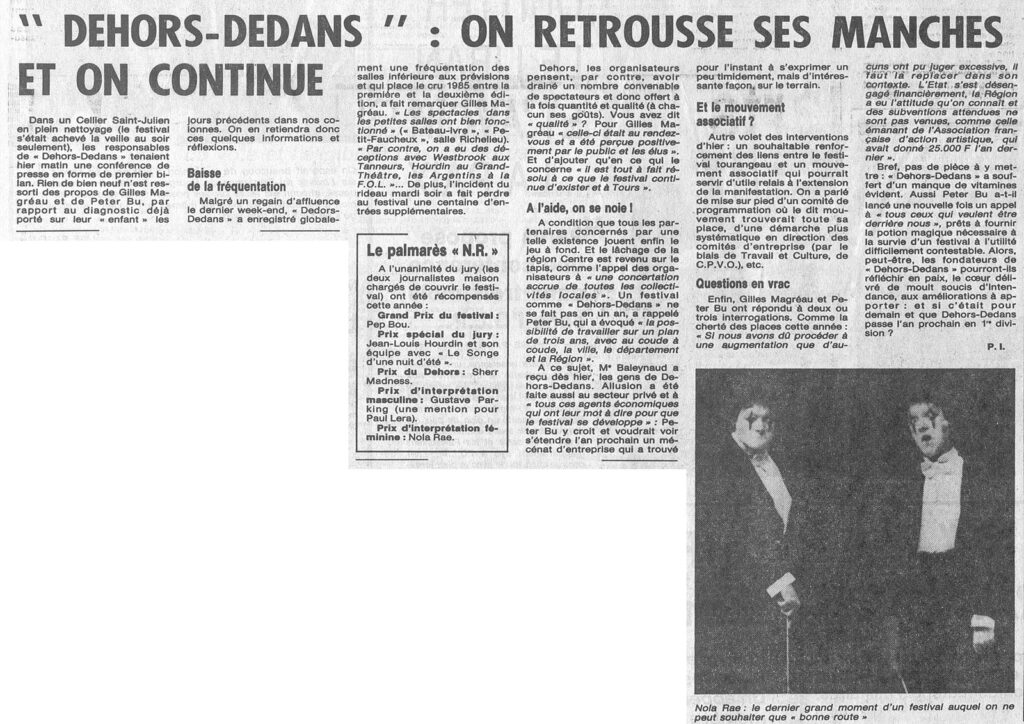 1985.06.11-NRCO.2ADPREb-1024x724 "Dehors Dedans" (31/05 au 09/06/85)