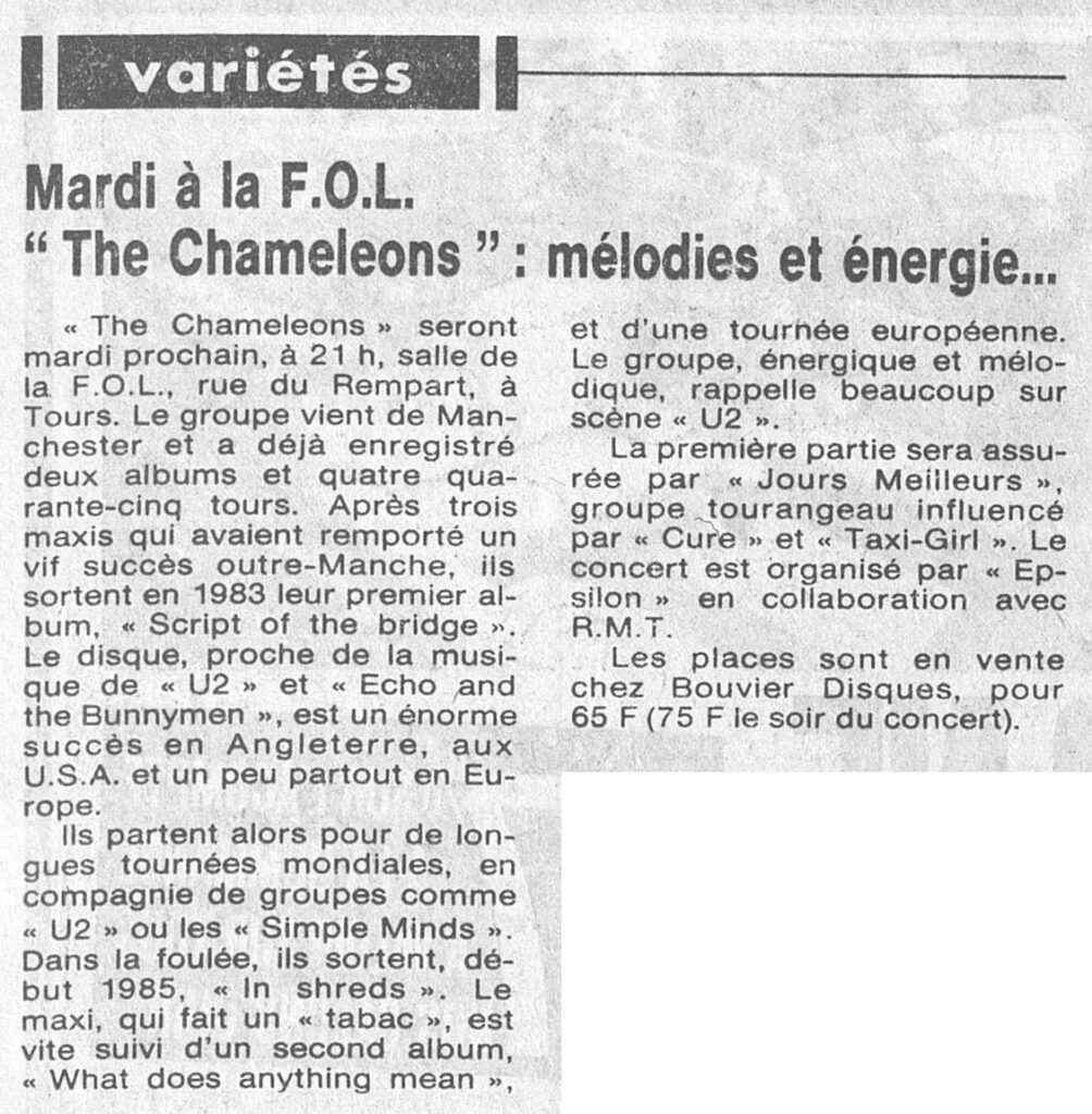1985.06.08-NRCO.6ADPREa-1004x1024 Jours Meilleurs, the Chameleons (11/06/85)