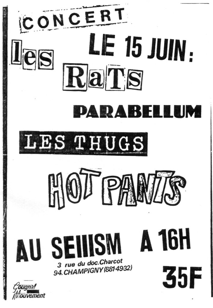 1985.06.15-Seiism-Thugs-HotPan922-709x1024 Les Thugs, les Rats, Parabellum, Hot pants (15/06/85)