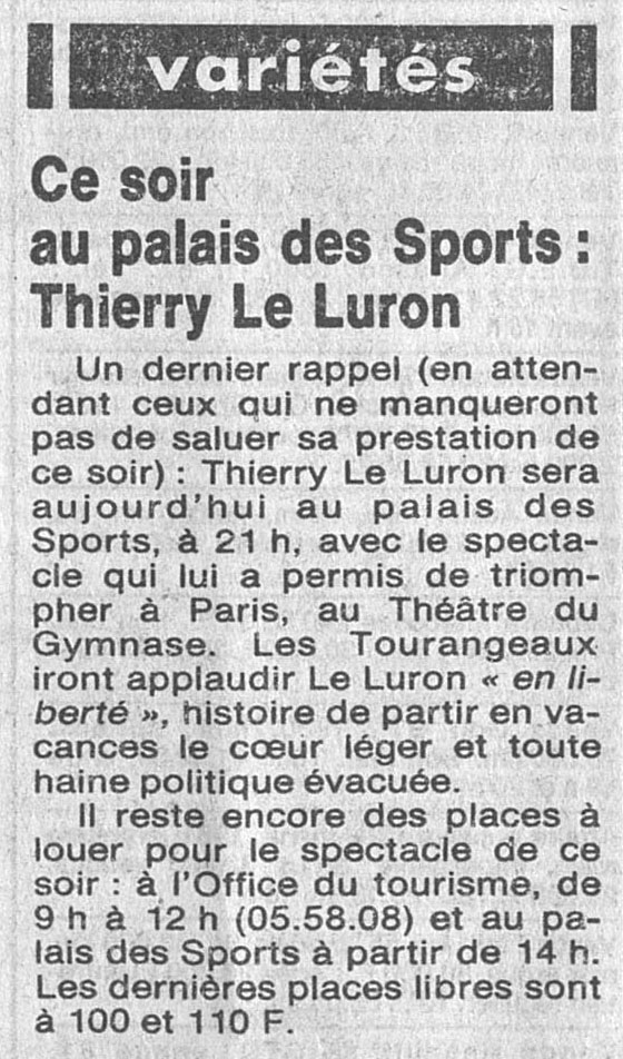 1985.06.18-NRCO.5ADPREA Thierry Le Luron (18/06/85)
