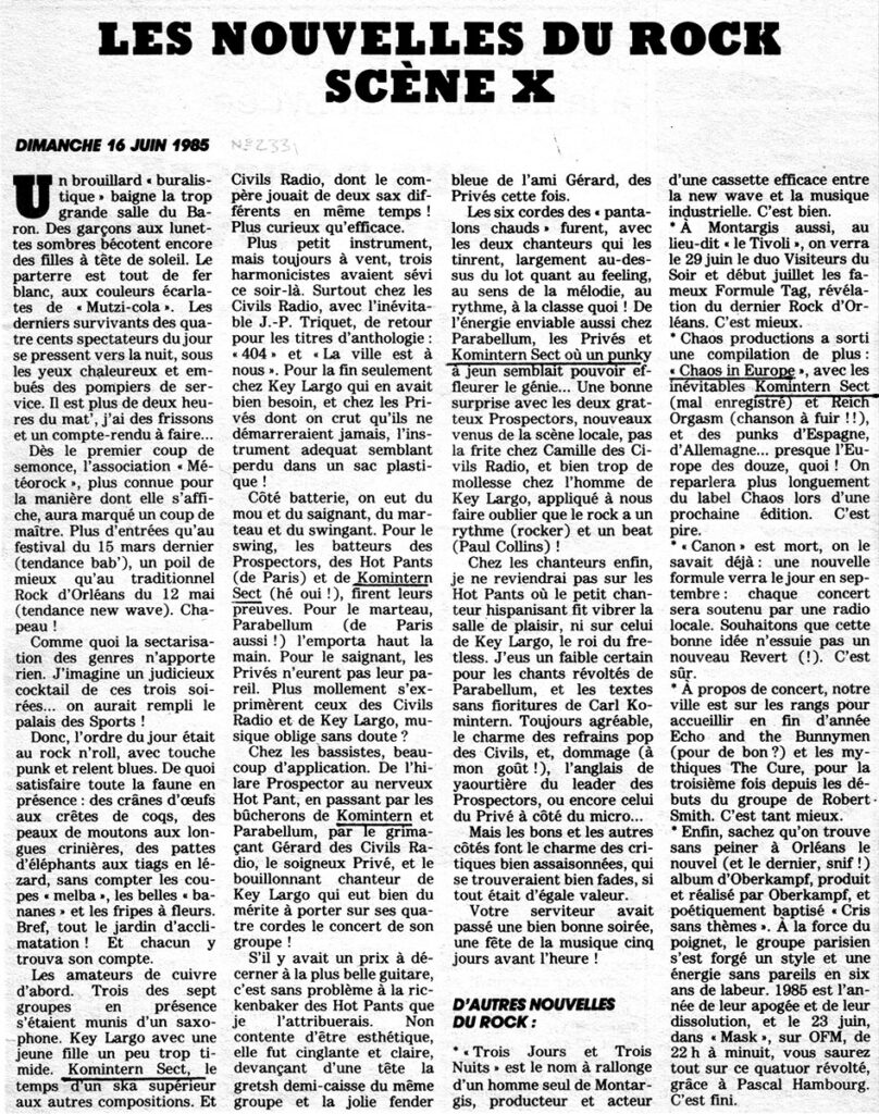 Komintern-sect-Presse-015-808x1024 "Rockin' Orléans" (16/06/85)