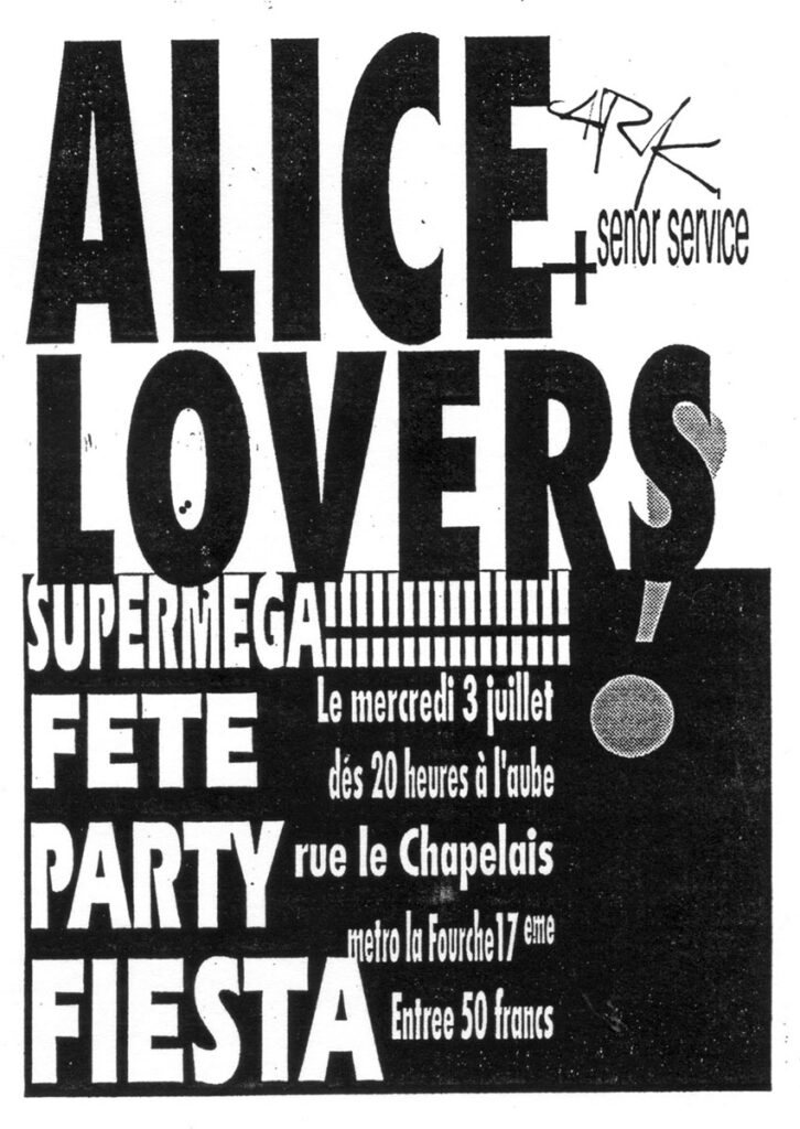 1985.07.03-Flyer01-Max-Well-726x1024 Senor Service, Alice Lovers (03/07/85)