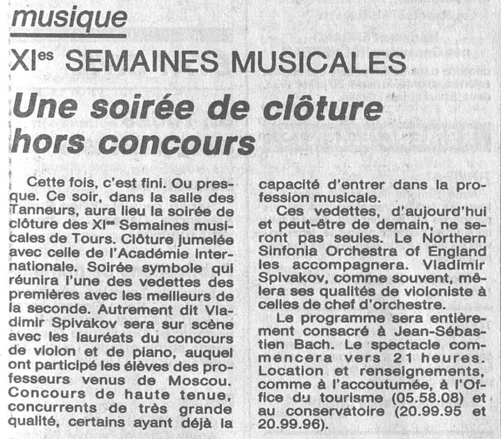 1985.07.31-NRCO.5ADPRE-1024x897 "Semaines musicales de Tours" (31/07/85)