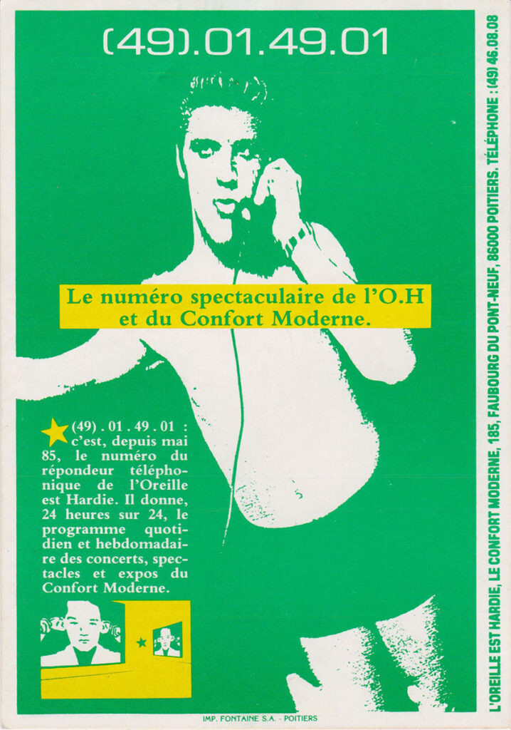 1985.09.21-Flyer01r-Oreille-est-Hardie-718x1024 Les Voyoux, Crise Cardiaque (21/09/85)
