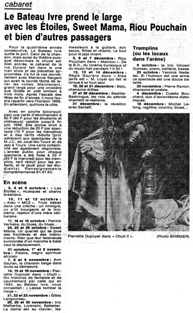 1985.09.30-Presse-NR01-51-Z-3-631x1024 Programme : Bateau Ivre (09/85)