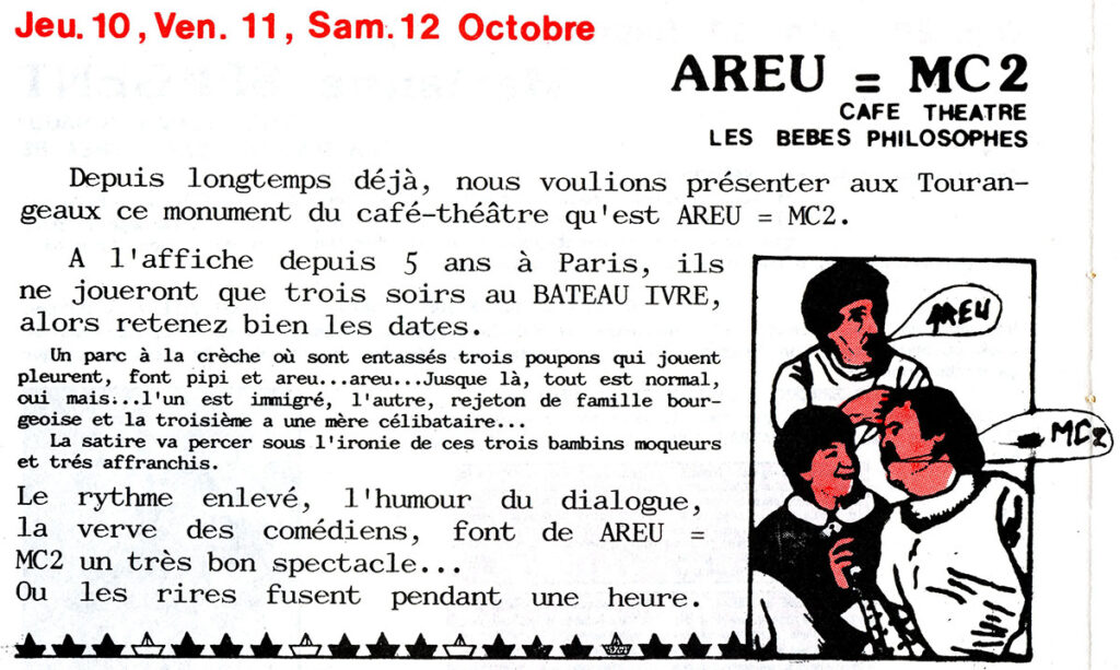 1985.09-Prog-Bateau-Ivre-51-Z-104-1024x613 "Areu = MC2" (10 au 12/10/85)