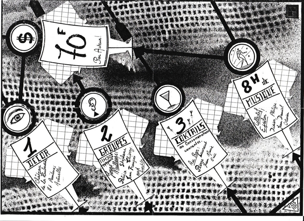 1985.10.19-Ticket01v-Psykout-1024x745 "Visiteurs du Soir 1ère" Jours Meilleurs (19/10/85)