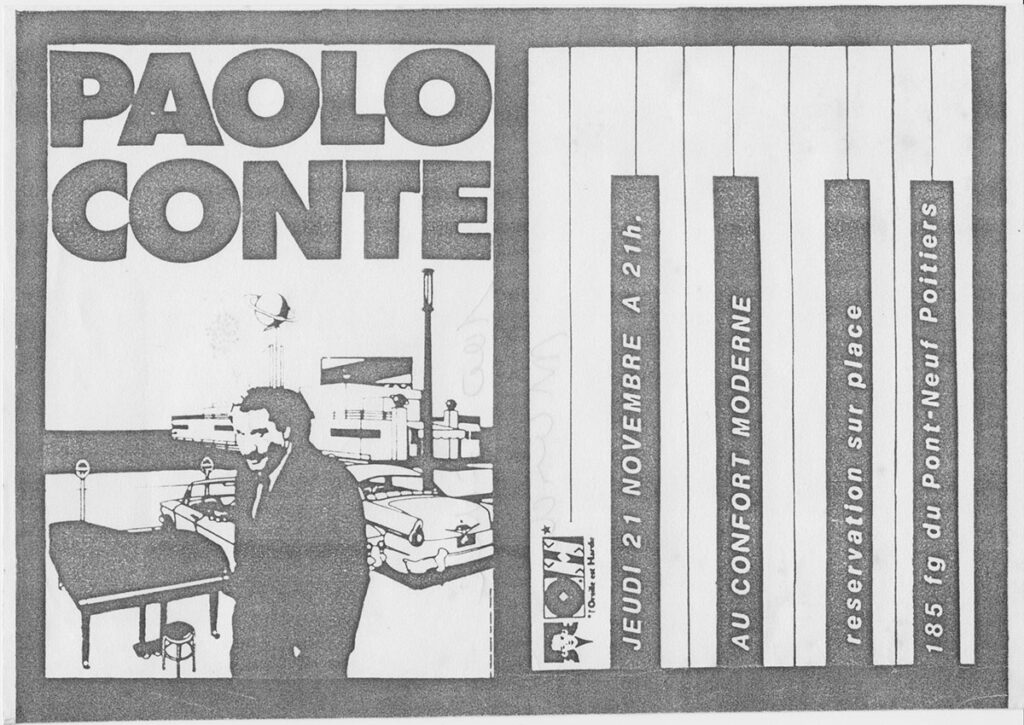 1985.11.21-Flyer01-Oreille-est-Hardie-1024x725 Paolo Conte (21/11/85)