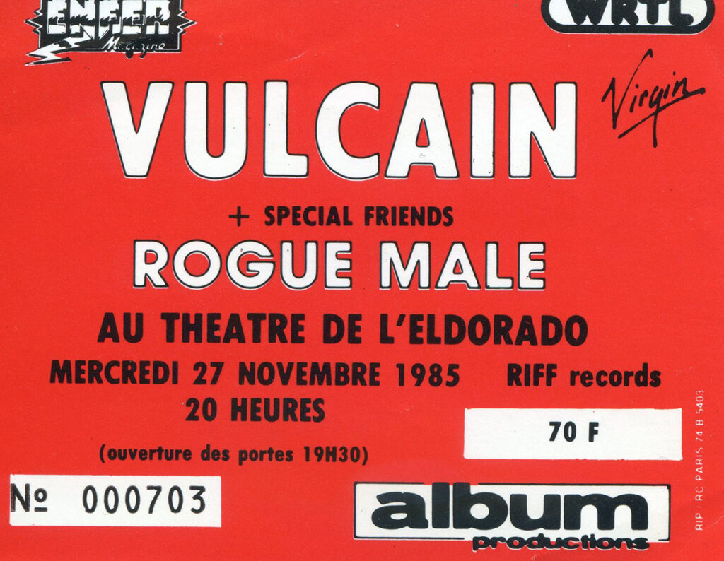 1985.11.27-Vulcain-l-Eldorado-1024x794 Rogue Male, Vulcain (27/11/85)