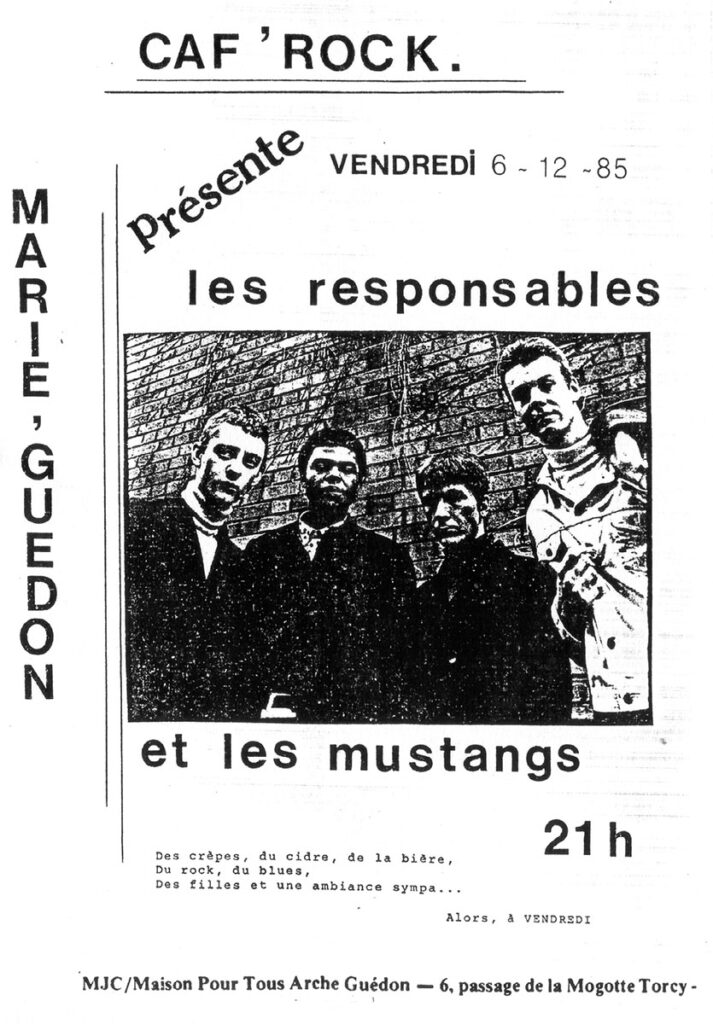 1985.12.06-Responsables-Flyer01-713x1024 Les Mustangs, les Responsables (06/12/85)