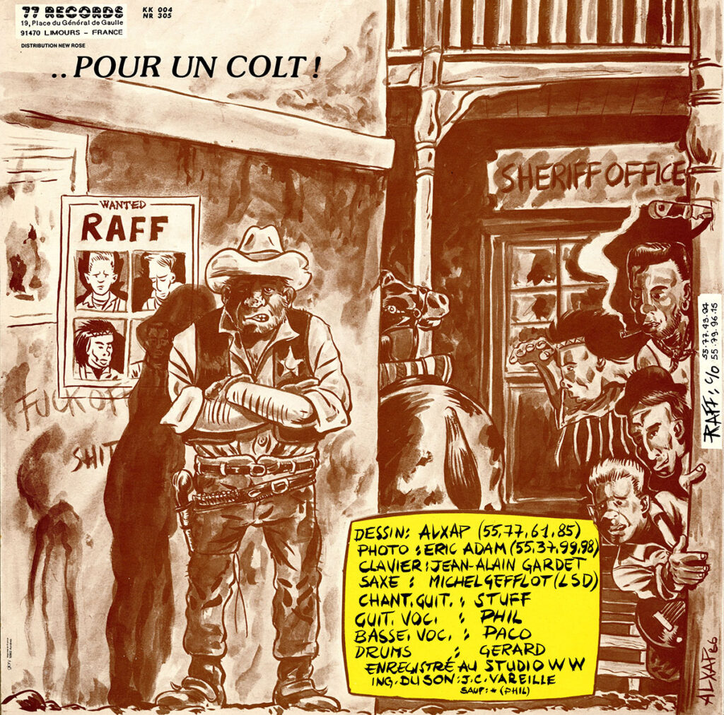 1986-Raff-Six-PsykoutDI191-1024x1012 Raff "Six balles pour un colt !"