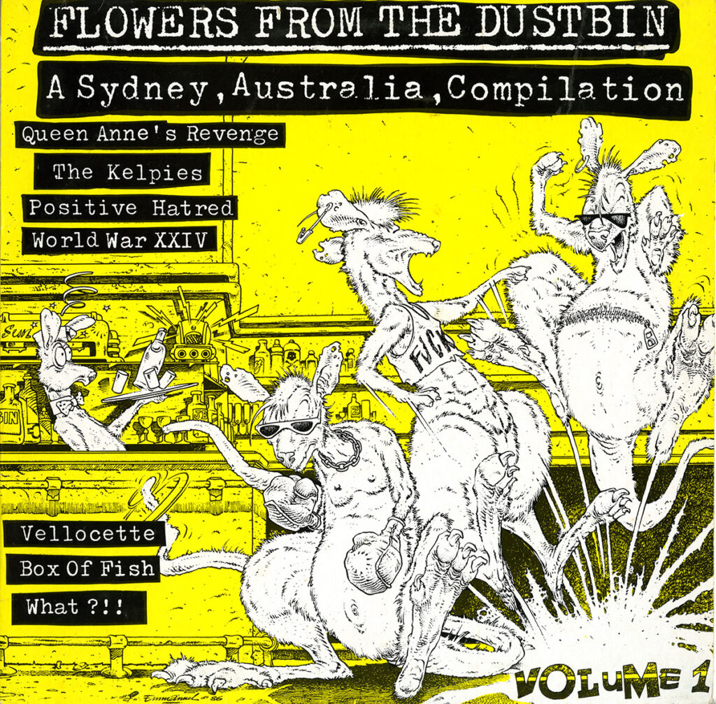 Compil-LP-Flowers-01-1024x1007 "Flowers from the dustbin - An Australia Sydney compilation volume 1"