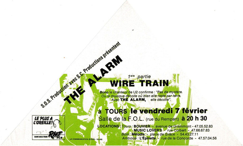 1986.02.07-Flyer01-Psykout-1024x617 The Alarm, Wire Train (07/02/86)