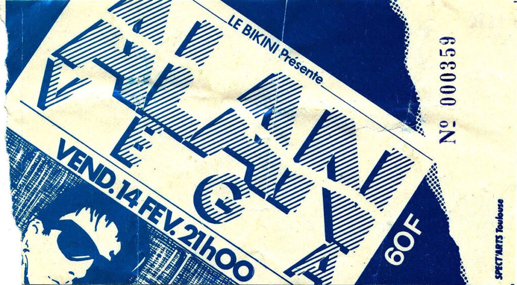1986.02.14-Bikini-Ticket01-1024x564 V2x Tronic, Alan Vega (14/02/86)